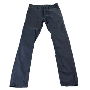 Hugo Boss Chinos Mens 32 34 Slim Fit Tapered Smart Casual Preppy Stretch Schino - Picture 1 of 12
