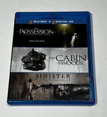 The Cabin in the Woods, Sinister, the Possession Blu-ray 3-Pack Digital - Image 1 of 3