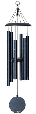Carillón de viento Corinthian Bells de 27 pulgadas, azul medianoche Foto 1 de 4