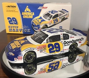 Kevin Harvick Action 2001#29 GM Goodwrench Service Plus AOL 1/24 Diecast - Bild 1 von 2