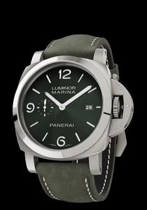 Panerai Luminor Marina 3325 PAM03325 Titanium 44mm 2025 NOVELTY GREEN DIAL - Picture 1 of 1