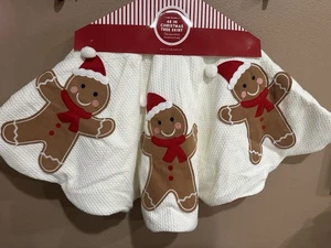 Gingerbread tree skirt NEW - Picture 1 of 4