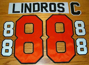 Eric Lindros #88 Philadelphia Flyers  (white) jersey kit  New - Picture 1 of 1