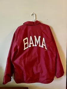 Alabama Crimson Tide Windbreaker Jacket Sportswear Dixie Pride Inc. Size XL - Picture 1 of 6