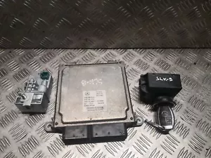 MERCEDES-BENZ SLK 250 CDI R172 Engine Ignition ECU Set Kit 6519007401 2.1 Diesel - Picture 1 of 4