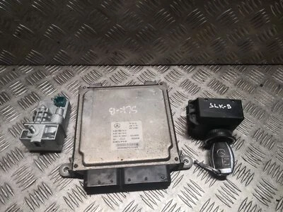 MERCEDES-BENZ SLK 250 CDI R172 Motor Encendido ECU Juego Kit 6519007401 2.1 Diesel - Imagen 1 de 4