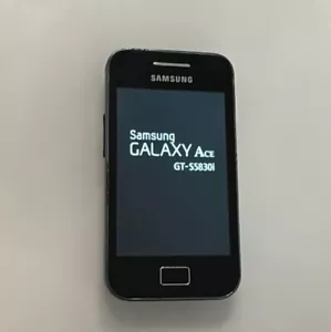 Samsung Galaxy ACE (GT-S5830i) schwarz, geprüft, Händler Garantie Wie Neu TOP !! - Bild 1 von 2