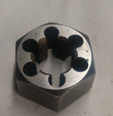 Vintage Greenfield Tap & Die - 1"  Hex  Die - 2" Diameter - 12 NS - Used - Image 1 of 2