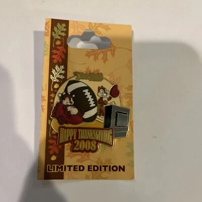 Disney Disneyland resort Thanksgiving 2008 Chip Dale pin - Image 1 of 4