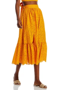 Charina Sarte Las Dalias Skirt Marigold Size M 5029 - Picture 1 of 1