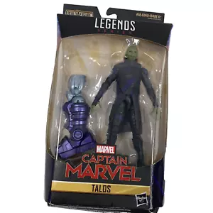 Marvel Captain Marvel 6 pollici Legends Talos Skrull Figure NUOVO scatola danni BAF - Foto 1 di 5
