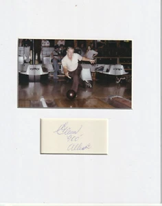 Glen Allison Signed matted with photo frame size 8x10 COA MY19 - Picture 1 of 1