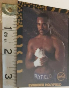 EVANDER HOLYFIELD JUST SAY NO TO DRUGS PROMO CARD - UNSIGNED - Picture 1 of 2