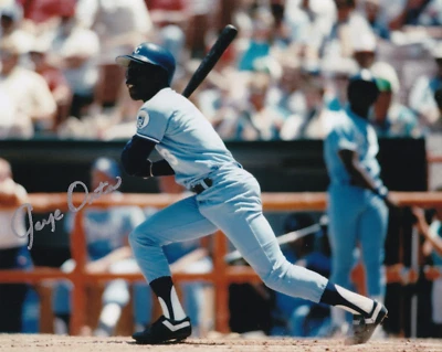 Jorge Orta 1985 KC Royals Serie Mundial FIRMADA 8x10 FOTO AUTOGRAFIADA RARA Foto 1 de 4