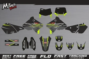 Graphics Kit for Suzuki DR-Z 400 2000-2019 2020 2021 2022 2023 2024 FLUO Decals - Picture 1 of 3