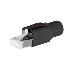 RJ-45 feldkonfektionierbarer Stecker PoE+ Industrie 10GbE Ethernet werkzeuglos - Bild 1 von 9