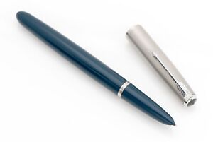 MINT PARKER 51 AEROMETRIC Fountain Pen [c1950s] [FULLY SERVICED/TUNED]