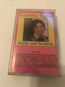 Softly and Tenderly by Loretta Lynn Cassette, 1991, MCA Records - Picture 1 of 4