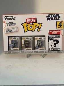 The Mandalorian Star Wars Heavy Infantry Mando Bitty Pop! 4-Pack SAME DAY SHIP - Picture 1 of 5