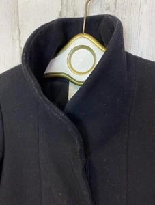 Wilfred Black Cocoon Coat Sz Small - Virgin Wool & Cashmere - Plz Read - Picture 1 of 19