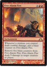 Five-Alarm Fire *FOIL Rare* Magic MtG x1 Gatecrash SP