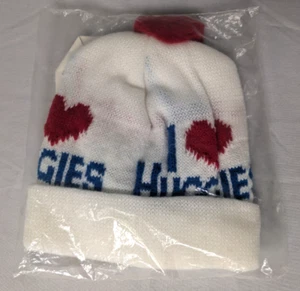 Sombrero de invierno bebé vintage, Huggies, I heart Huggies, gorro, sellado, bebé - Imagen 1 de 2