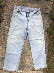 Levi’s 550 Jeans Denim Measured 34 X 30.5 Made In USA - Bild 1 von 5