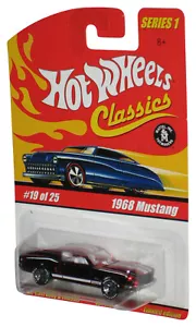 Hot Wheels Classics Series 1 (2004) Red 1968 Mustang Toy Car 19/25 - Picture 1 of 1