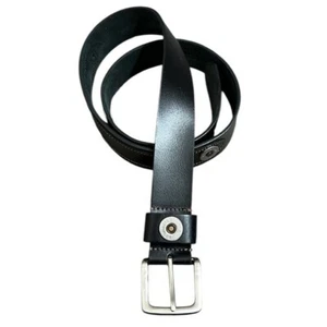 Ceinture cuir noir homme taille 40 Remington vintage western LIRE - Photo 1 sur 7