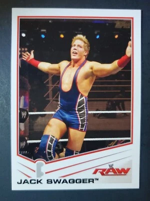 2013 Topps WWE Wrestling 〜 RAW 〜 #16 JACK SWAGGER - Image 1 of 2