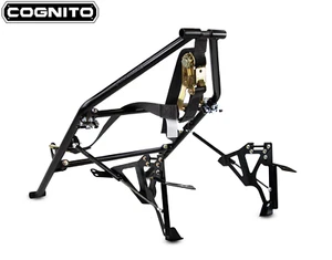 Cognito Low Profile Black Spare Tire Carrier Kit For 2014-2021 Polaris RZR XP - Picture 1 of 2