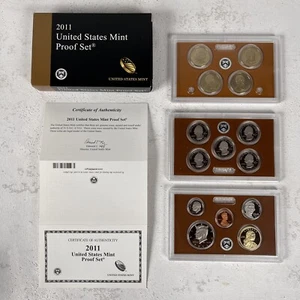 2011 Clad Proof Set U.S. Mint Original Government Packaging OGP COA - Picture 1 of 4