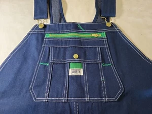 Liberty Men's Rugid Denim Bib Overalls NWT - Picture 1 of 10