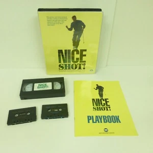 Nice Shot! PlayBook 1992 VHS & 2 Cassette Golf Instruction - Picture 1 of 13
