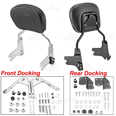 For Harley 97-08 Touring Road Glide Backrest Sissy Bar / Docking Hardware Kit - Image 1 of 4