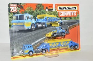 Matchbox 1:64 Convoys truck set Ford C900 tractor gravel trailer MBX backhoe - Picture 1 of 1