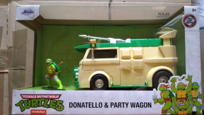 Jada 1/24 LE TARTARUGHE NINJA - Donatello & Party Wagon (ET) - Immagine 1 di 4