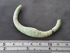 Medieval Bronze Buckle Part Rare Large Type From Horse Attire 11Th Century L43a