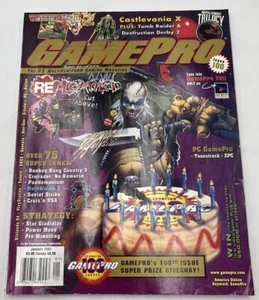 GamePro Magazine Issue #100 January 1997 Twisted Metal Castlevania X Re-Loaded - Imagen 1 de 10