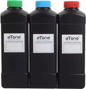 3X 1000Ml Darkroom Chemical Storage Bottles Film Photo Developing Processing 1L - Picture 1 of 12