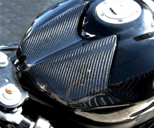 2008-2016 Yamaha R6 Carbon Fiber Gas Tank Air Box Front Cover Panel Fairing GL01 - Bild 1 von 7