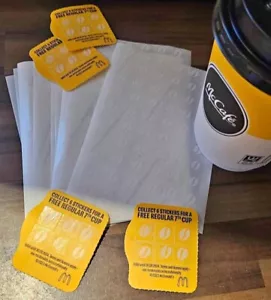 Mcdonalds Kaffee Aufkleber x 1.200 - Bild 1 von 1