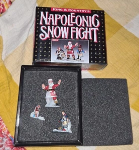 King and Country XM011-01 Napoleonic Snow Battle Santa Toy Soldier  MIB NRFB  - Picture 1 of 3