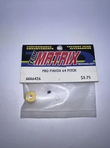 TEAM MATRIX INT AKA6426 AKA Pro Pinion 64 Pitch 26T Intengy - Picture 1 of 2