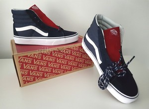 vans old skool high blue