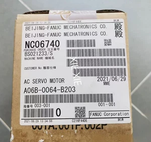 FANUC A06B-0064-B203 Brand new Servo motor shipping Via Fedex or DHL - Picture 1 of 1