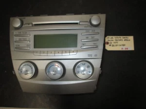 07 08 09 TOYOTA CAMRY AM/FM FACTORY RADIO CD MP3 #86120-06480 - Picture 1 of 1