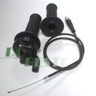 Throttle Cable & Handle Bar Grip & Casing Set For Suzuki Motor 36" Inches - Image 1 of 4