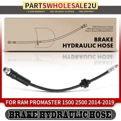 Rear Brake Hydraulic Hose for Ram ProMaster 1500 2500 3500 2014-2019 3.0L 3.6L - Image 1 of 4