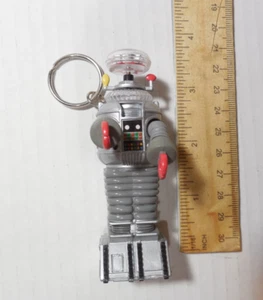 Lost In Space TV B-9 sprechender Roboter Schlüsselanhänger Basic Fun Vintage 1997 getestet - Bild 1 von 8